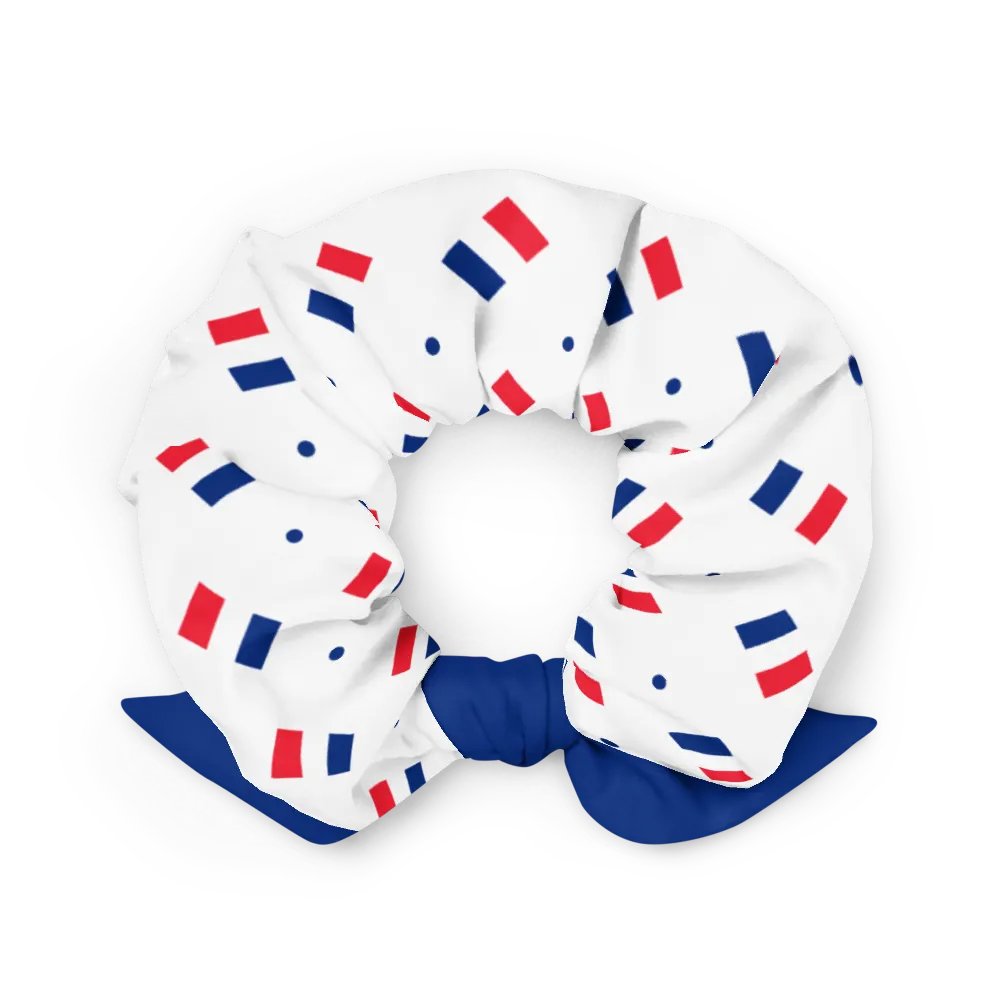 France Scrunchie with Bow product image (2)