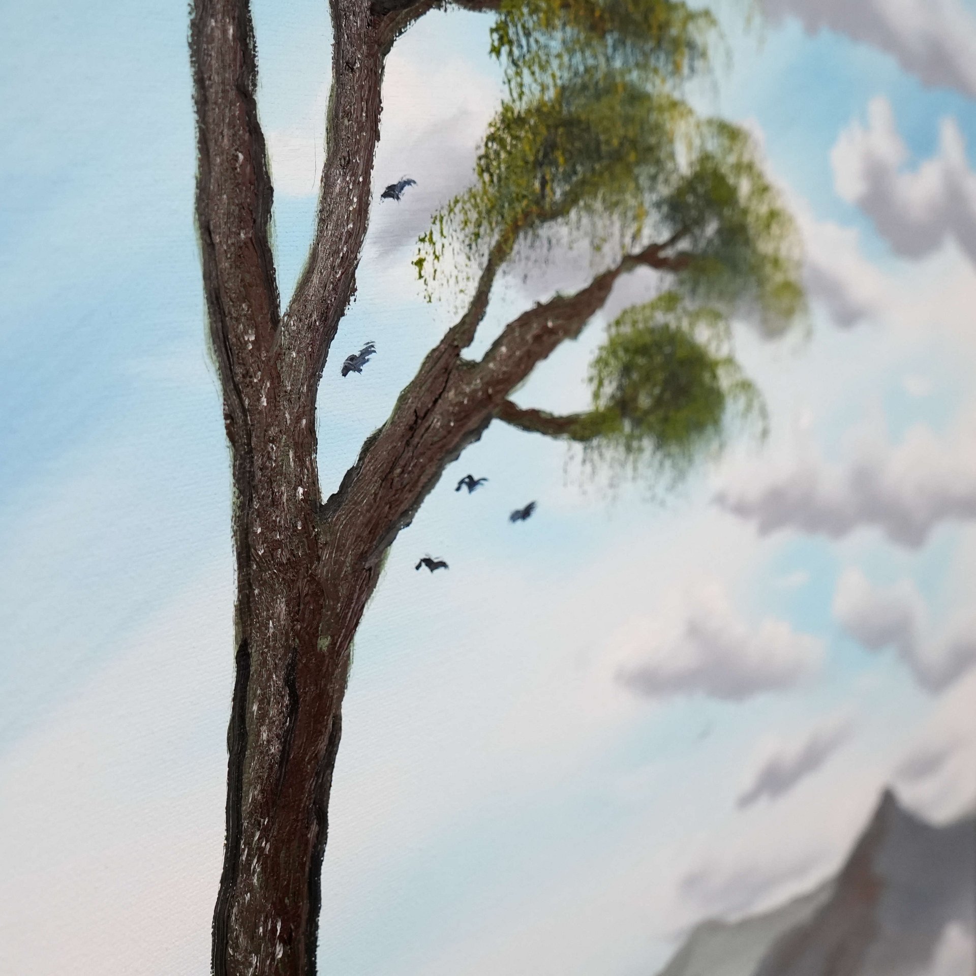 The Solemn Tree (Original) 18x24 Canvas product image (8)