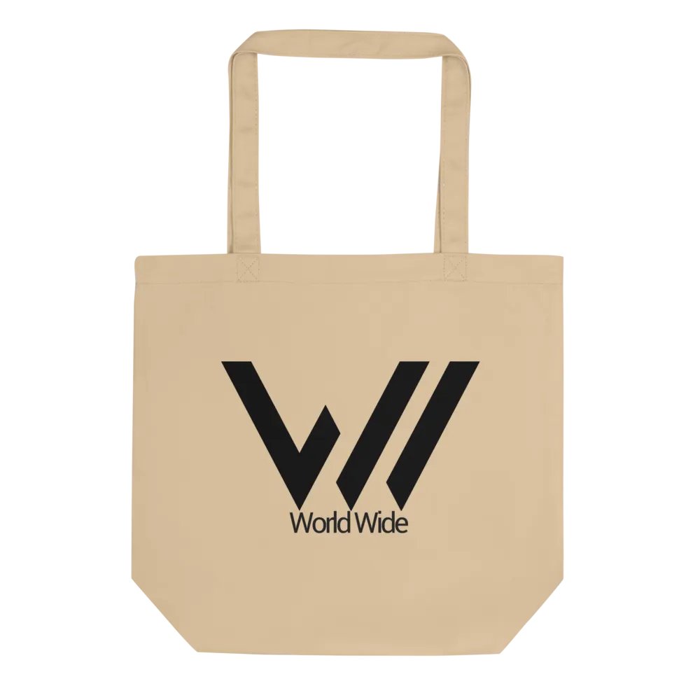 WorldWide Eco-Friendly Cream Tote Bag product image (1)
