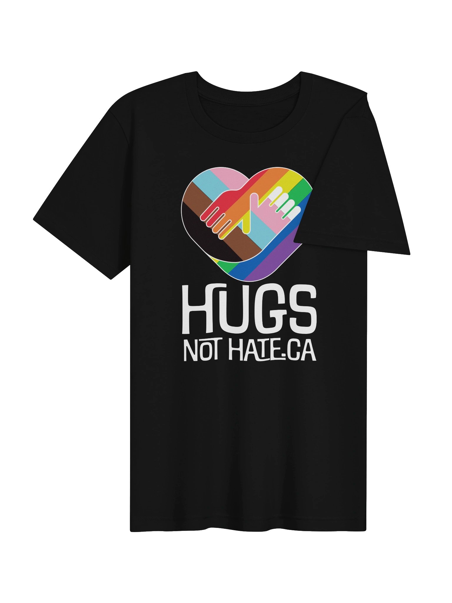 Hugs Not Hate soft tee product image (4)
