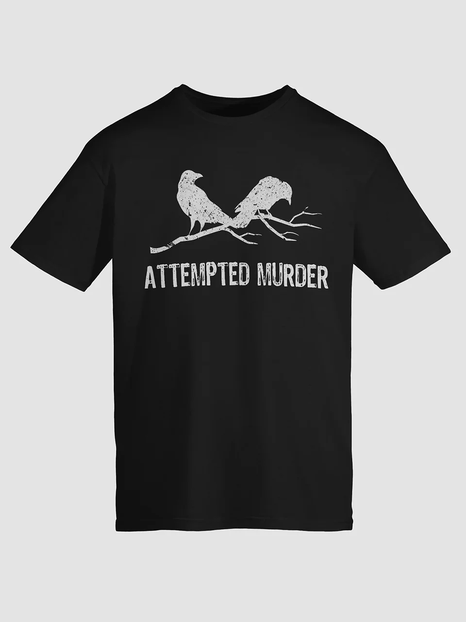 Attempted Murder T Shirt Crows 1B1 product image (1)