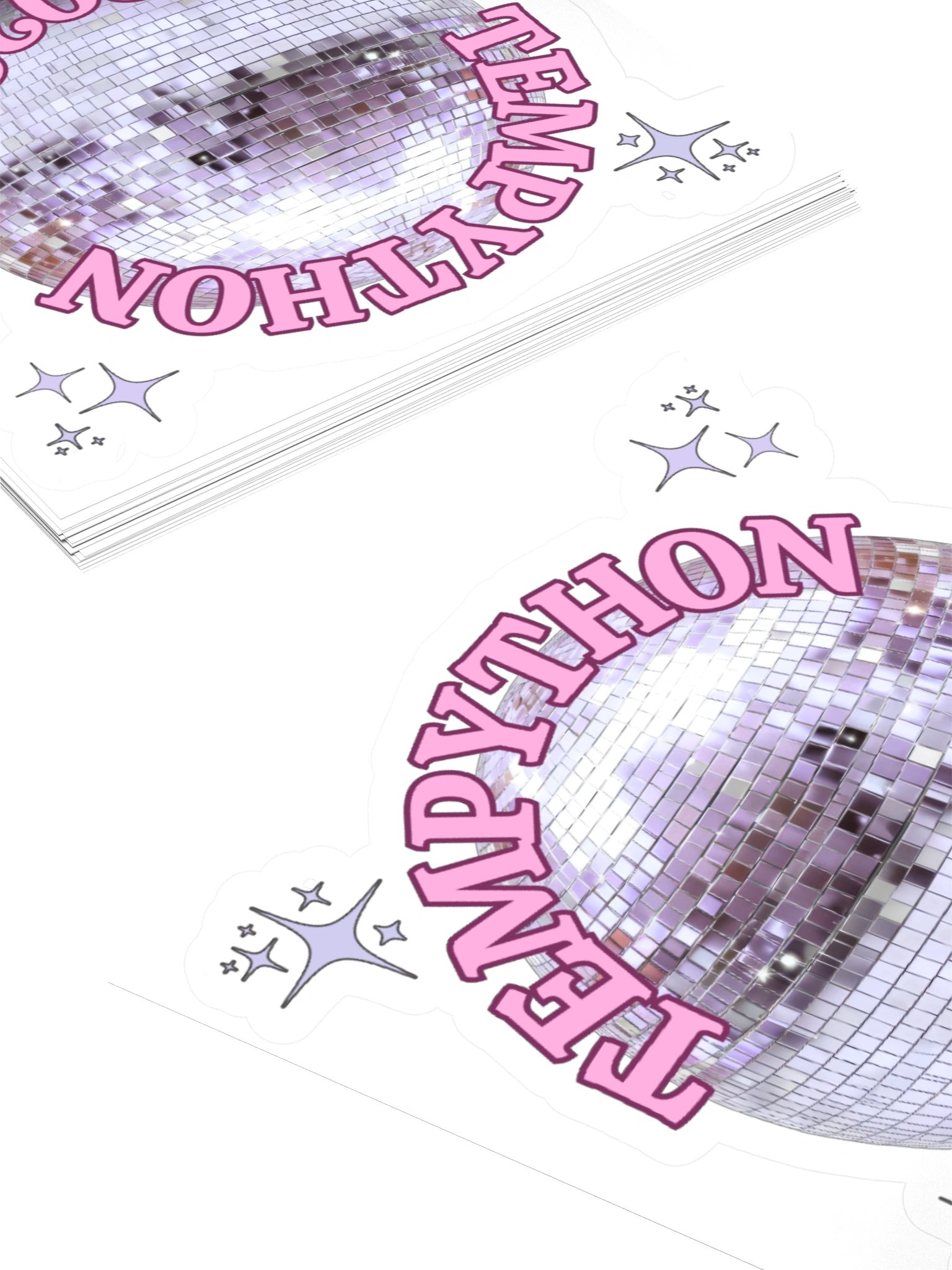 tempython disco sticker product image (4)