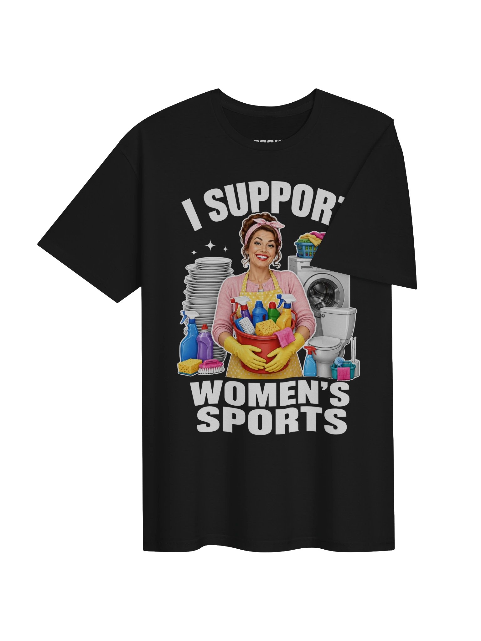I Support Women’s Sports Funny Retro T-Shirt product image (37)