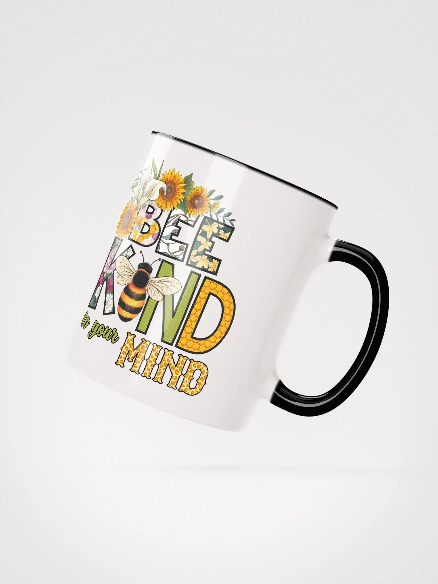 Bee Kind to Your Mind Accent Mug product image (3)