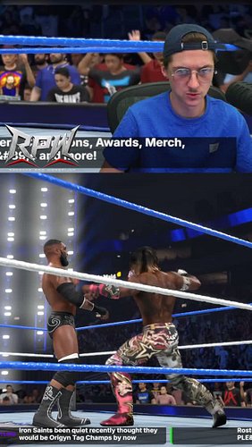 Elias Creed is NOT messing around on his debut! 😱 #wrestling #highlights #gaming