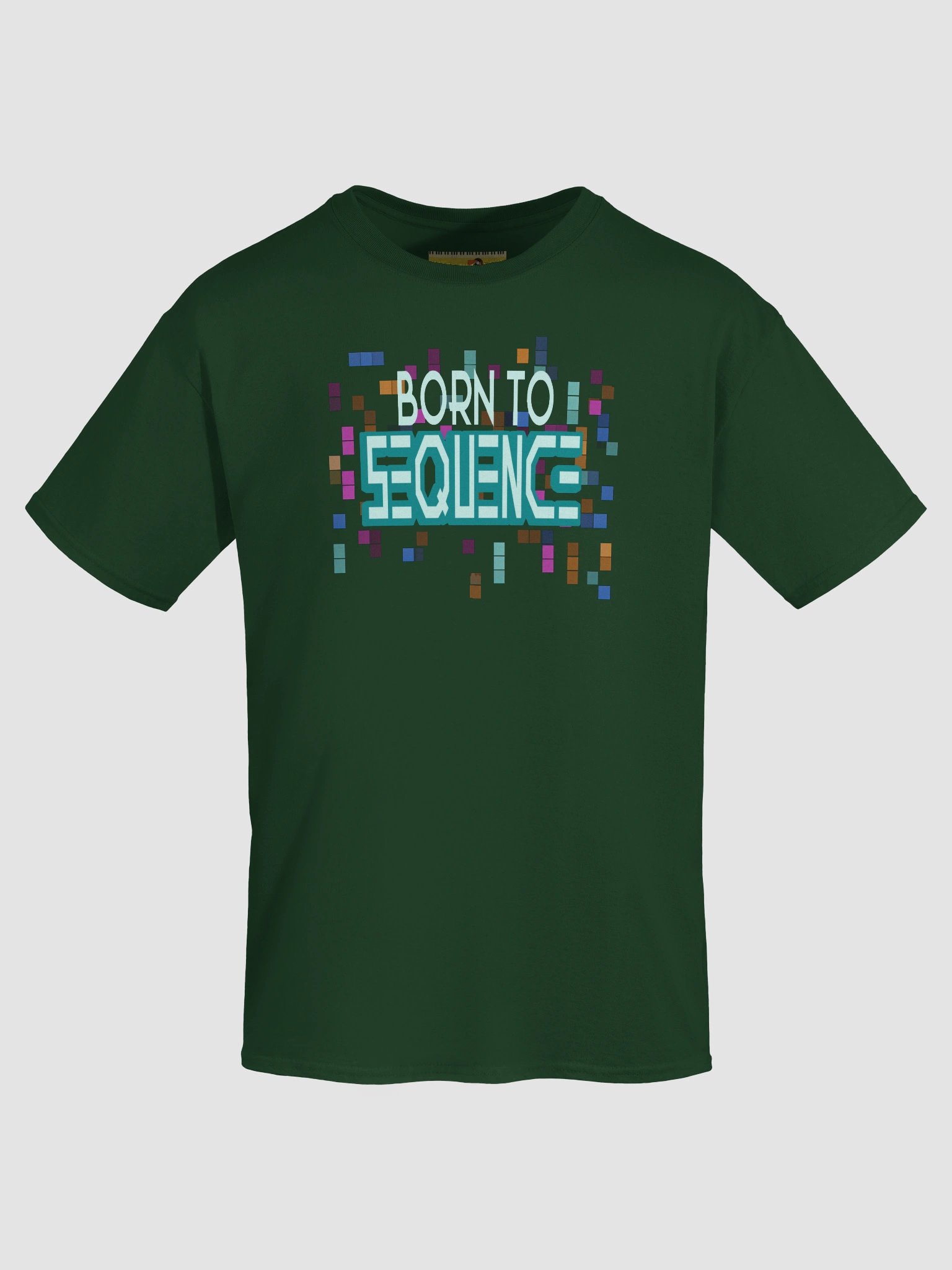 BORN TO SEQUENCE, by Frank Fonik Unisex t-shirt product image (50)