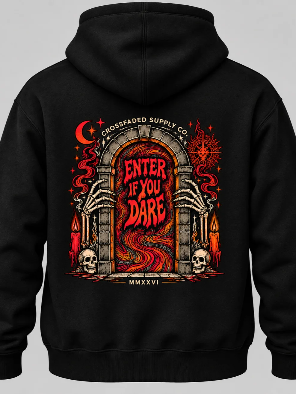 Enter If You Dare Heavyweight Hoodie product image (1)