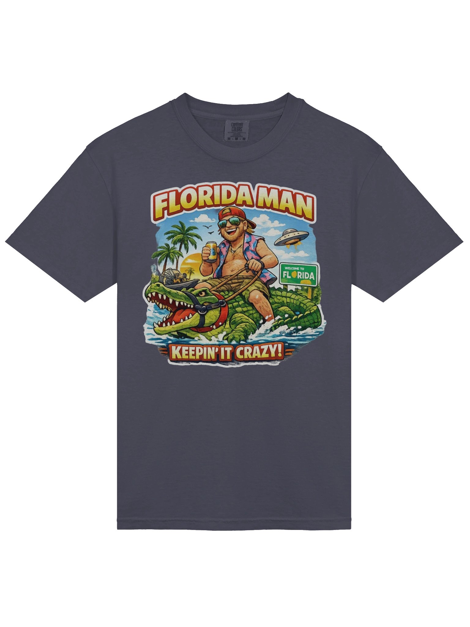 Florida Man Keepin' it Crazy T Shirt product image (3)