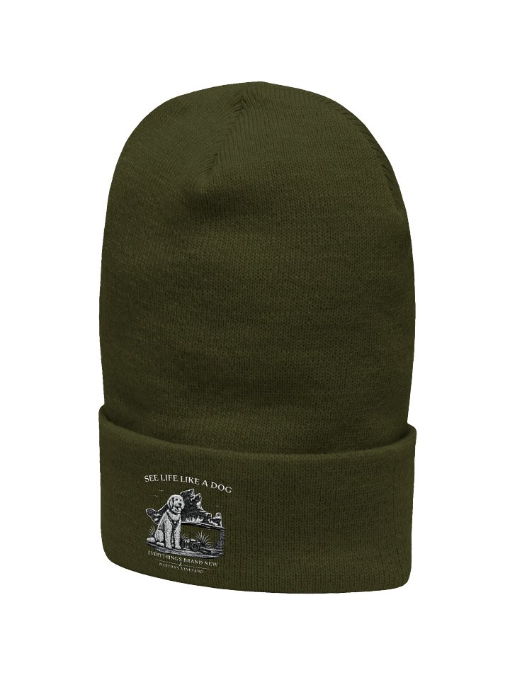 See Life Like a Dog Cuffed Beanie product image (2)