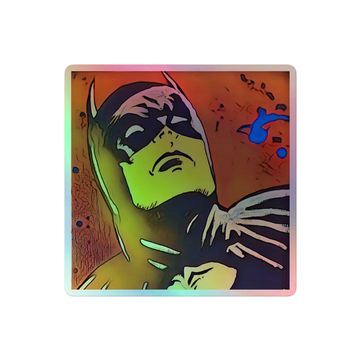 Batman Lit Up Holographic Sticker Set product image (2)