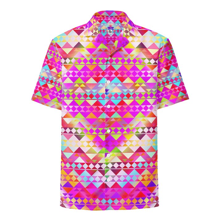 Pink Tribal Hawaiian Shirt product image (1)