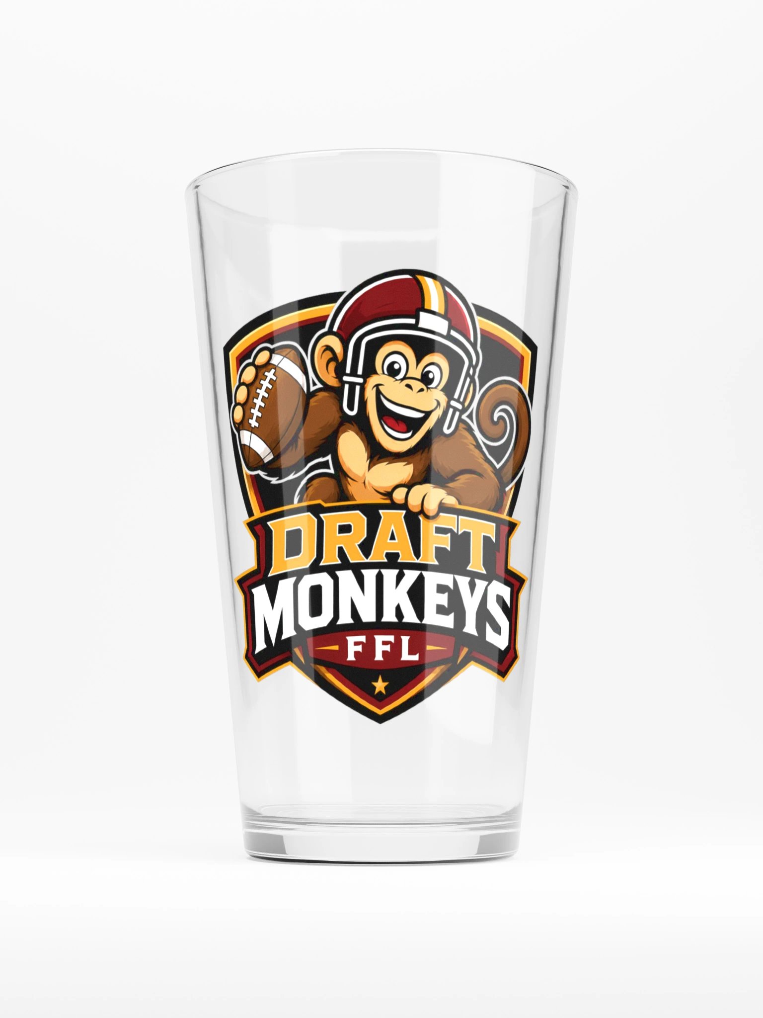 Draft Monkeys FFL Pint Glass product image (1)