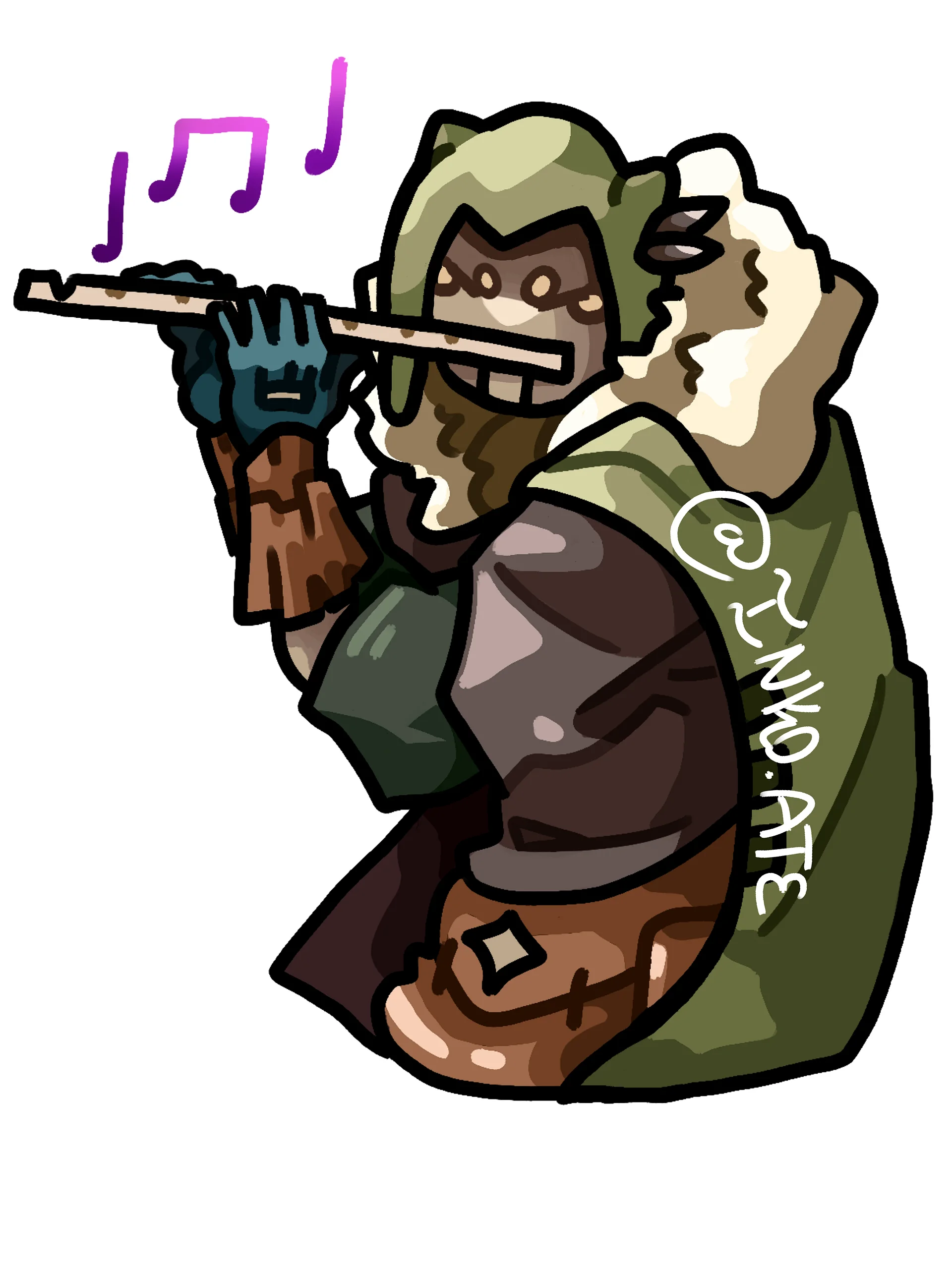 Herb Passing Time Sticker product image (13)
