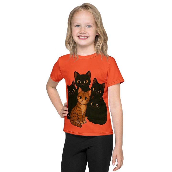 Orange kitty Adventure Kids T-Shirt product image (1)