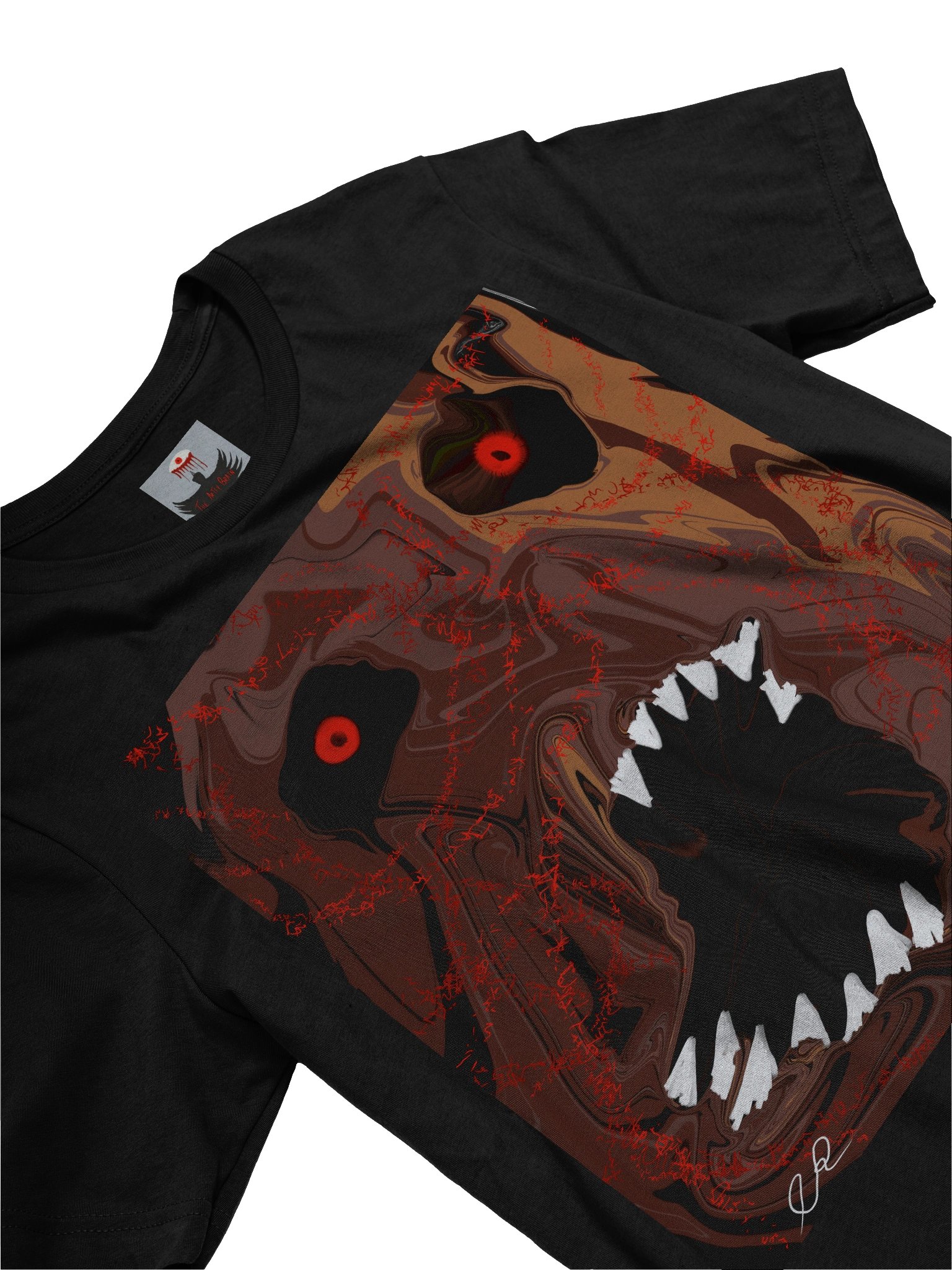 Marbled Monster Tee — Bella+Canvas Supersoft product image (3)