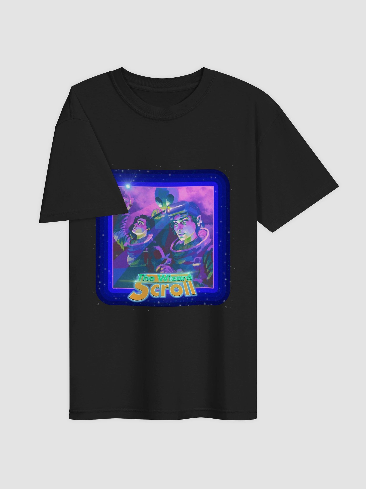 Wizard Scroll IN SPACE T-Shirt product image (2)
