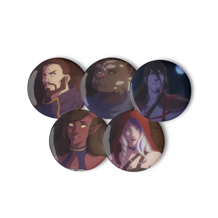 VEMD Buttons Season 1 product image (3)