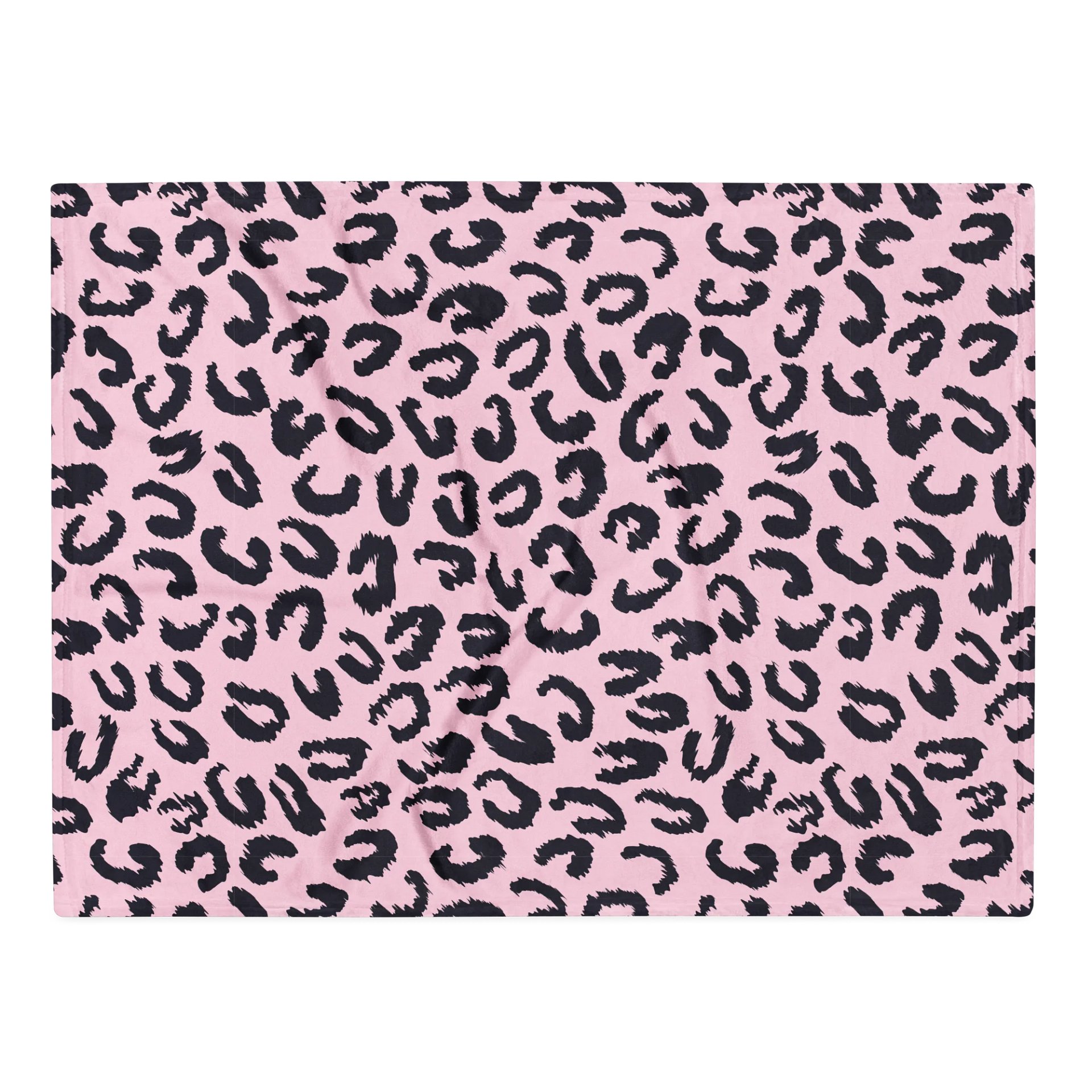 Stylish Pink Leopard Print Throw Blanket for Cozy Comfort product image (1)