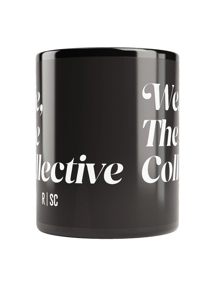 We, The Collective Black Mug product image (2)