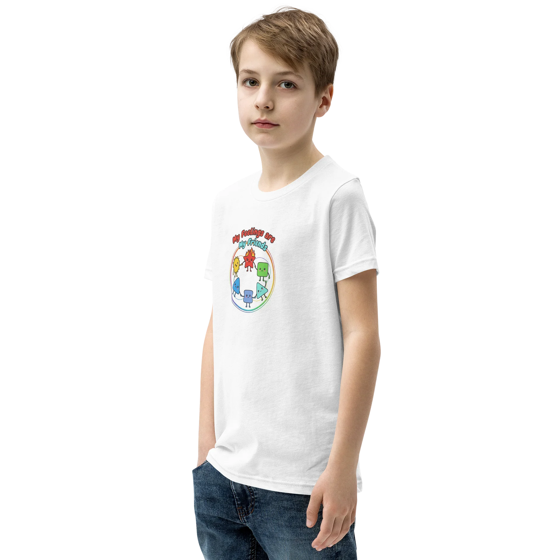 “My Feelings Are My Friends” Youth T-Shirt product image (3)
