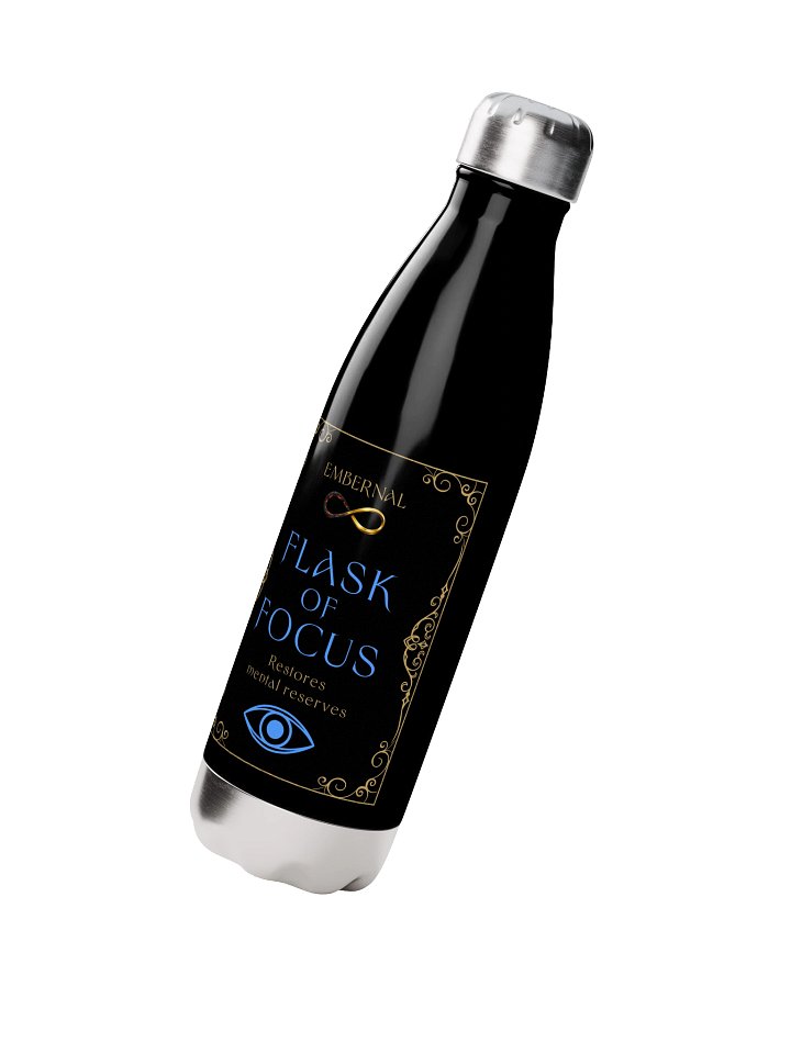 Flask of Focus - Stainless Steel Water Bottle 17oz product image (2)