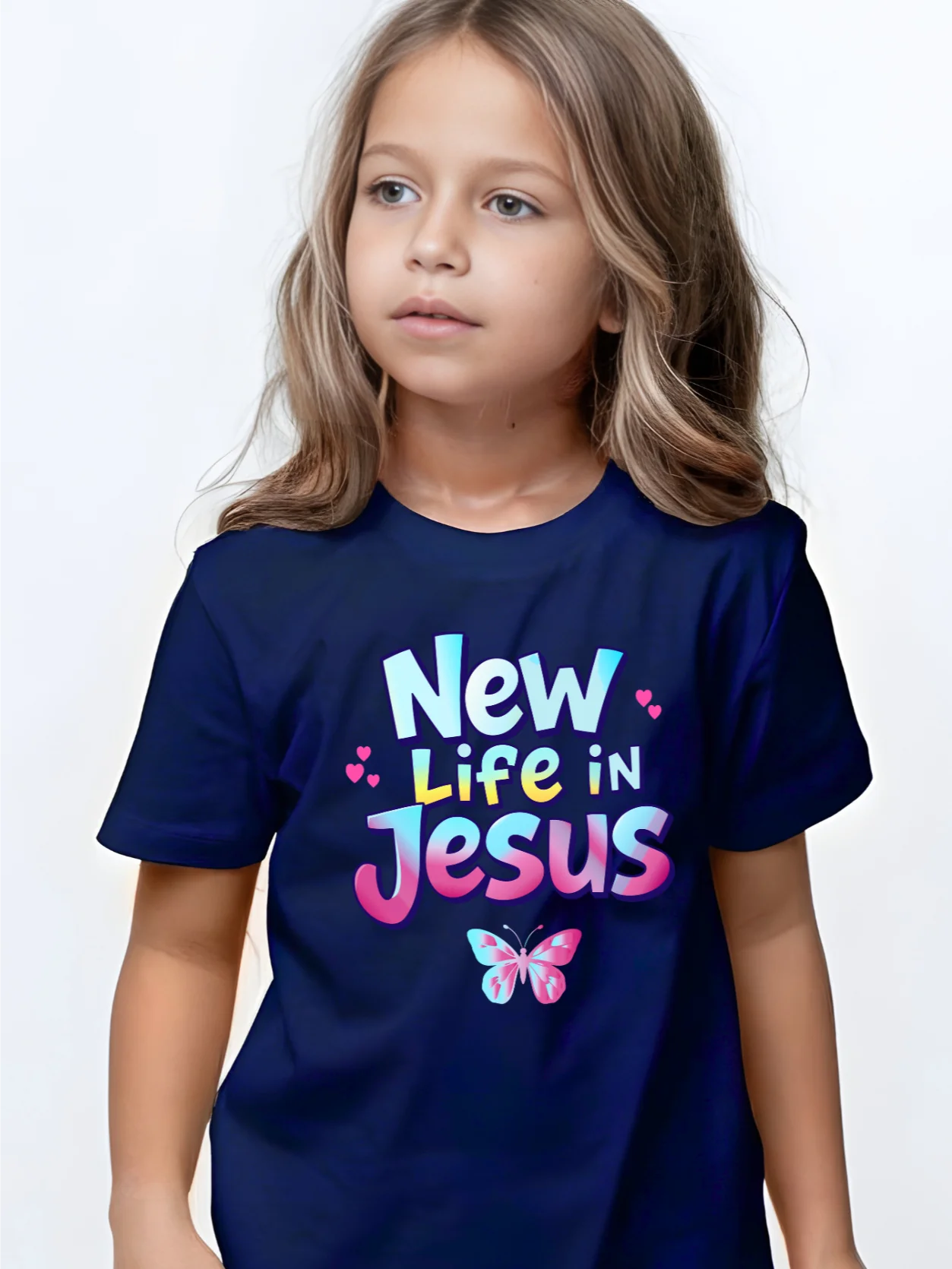 New Life in Jesus Girls T-Shirt product image (1)
