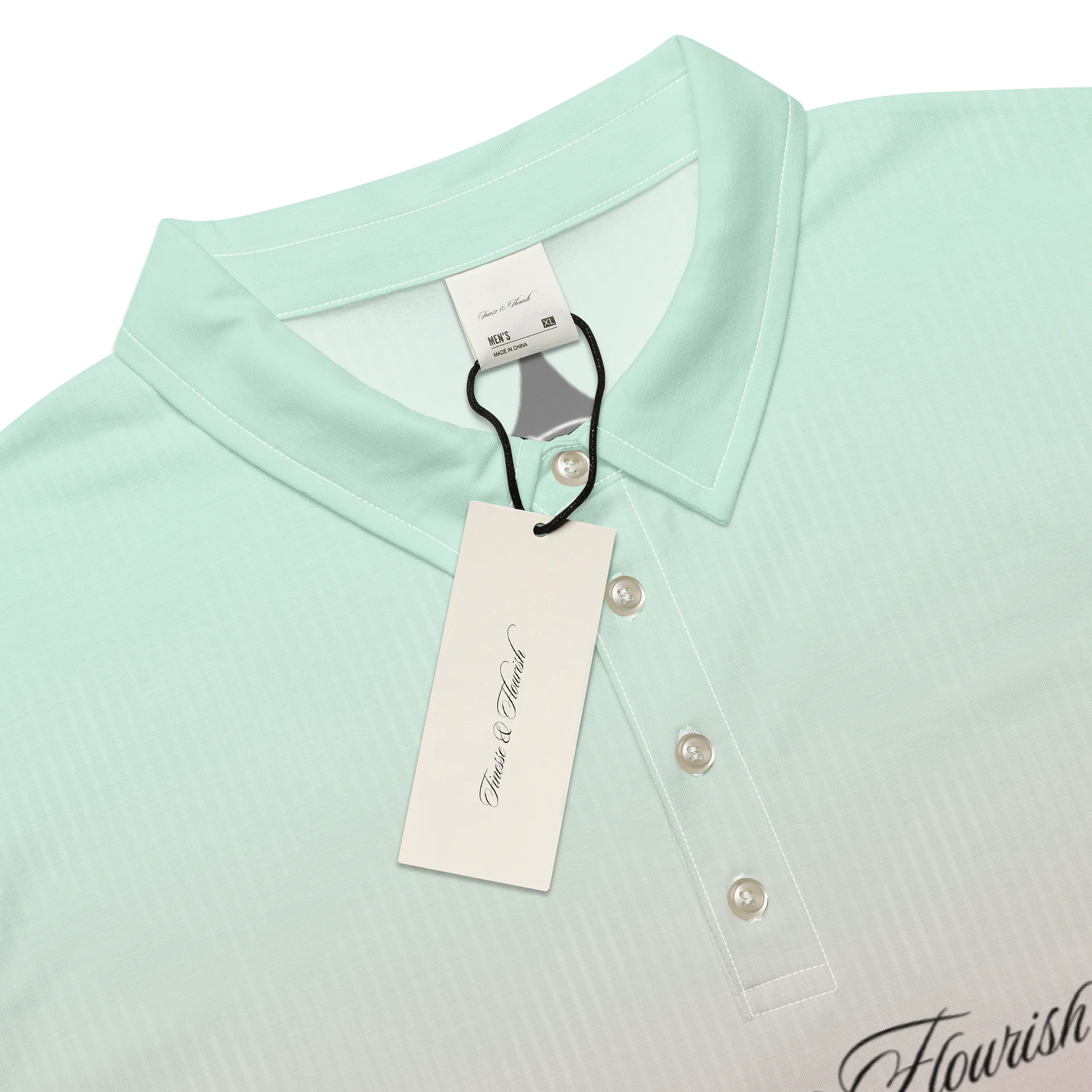 F&F Script Daiquiri Slim Fit Polo Shirt product image (4)