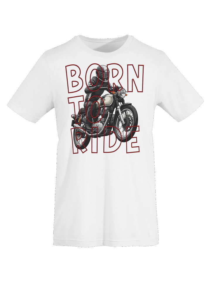 Born to Ride Motorcycle Graphic Tee product image (14)