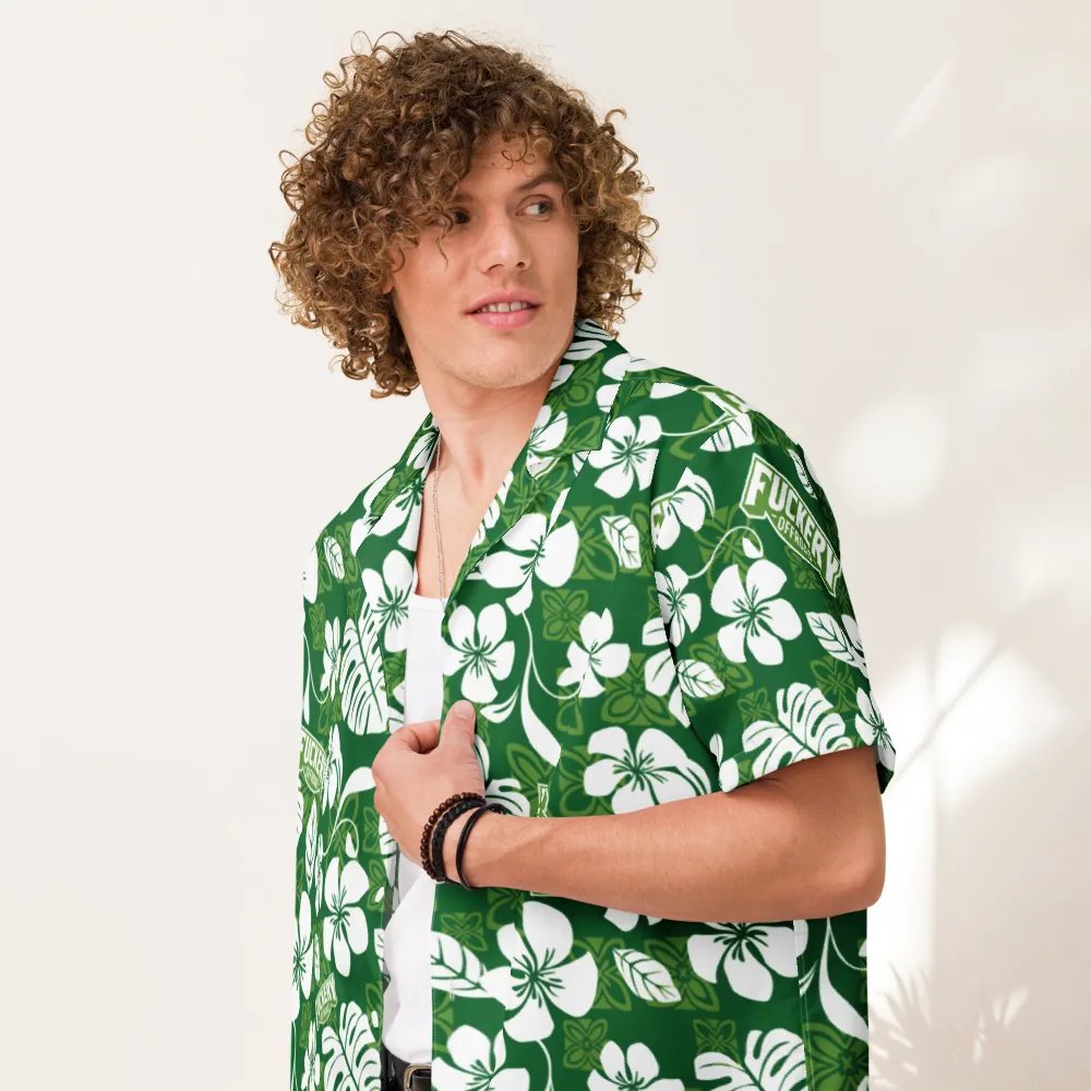 Fuckery Offroad Hawaiian Shirt - Green product image (7)