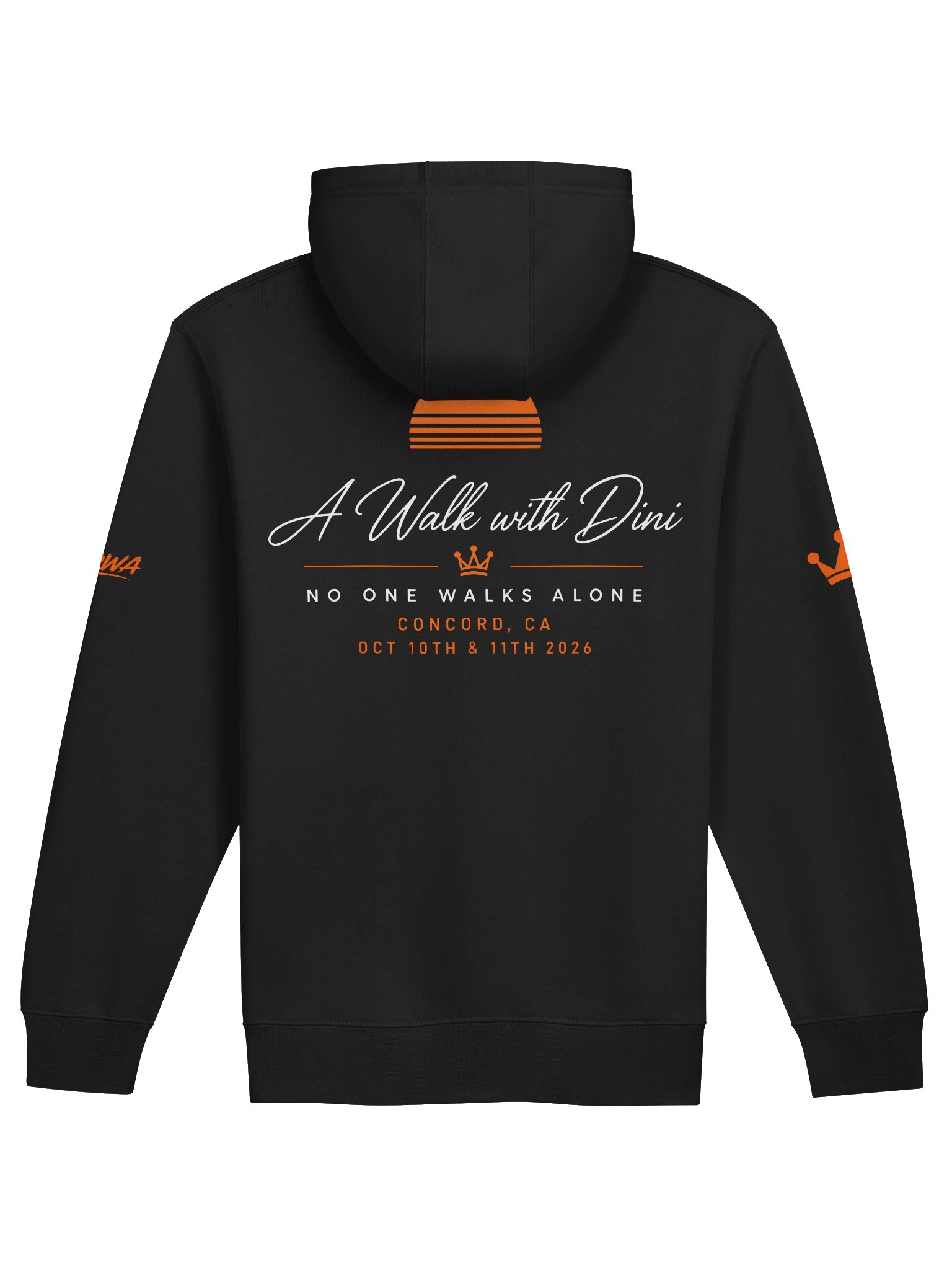 A Walk With Dini 2026 Event Exclusive Zip up hoodie product image (11)