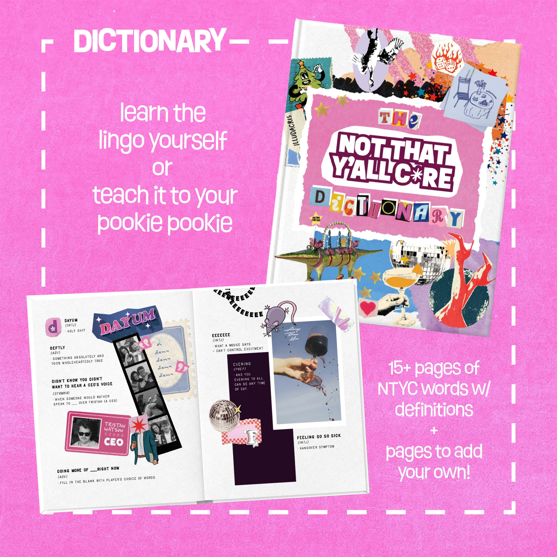 THE Not That Y'all Care Dictionary - Coffee Table Book product image (4)