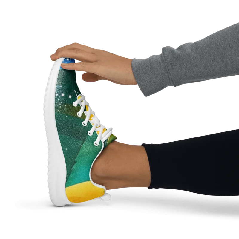 Abstract Diplomat Print - SVG - Caribbean Apples | Women's Athletic Shoes product image (7)