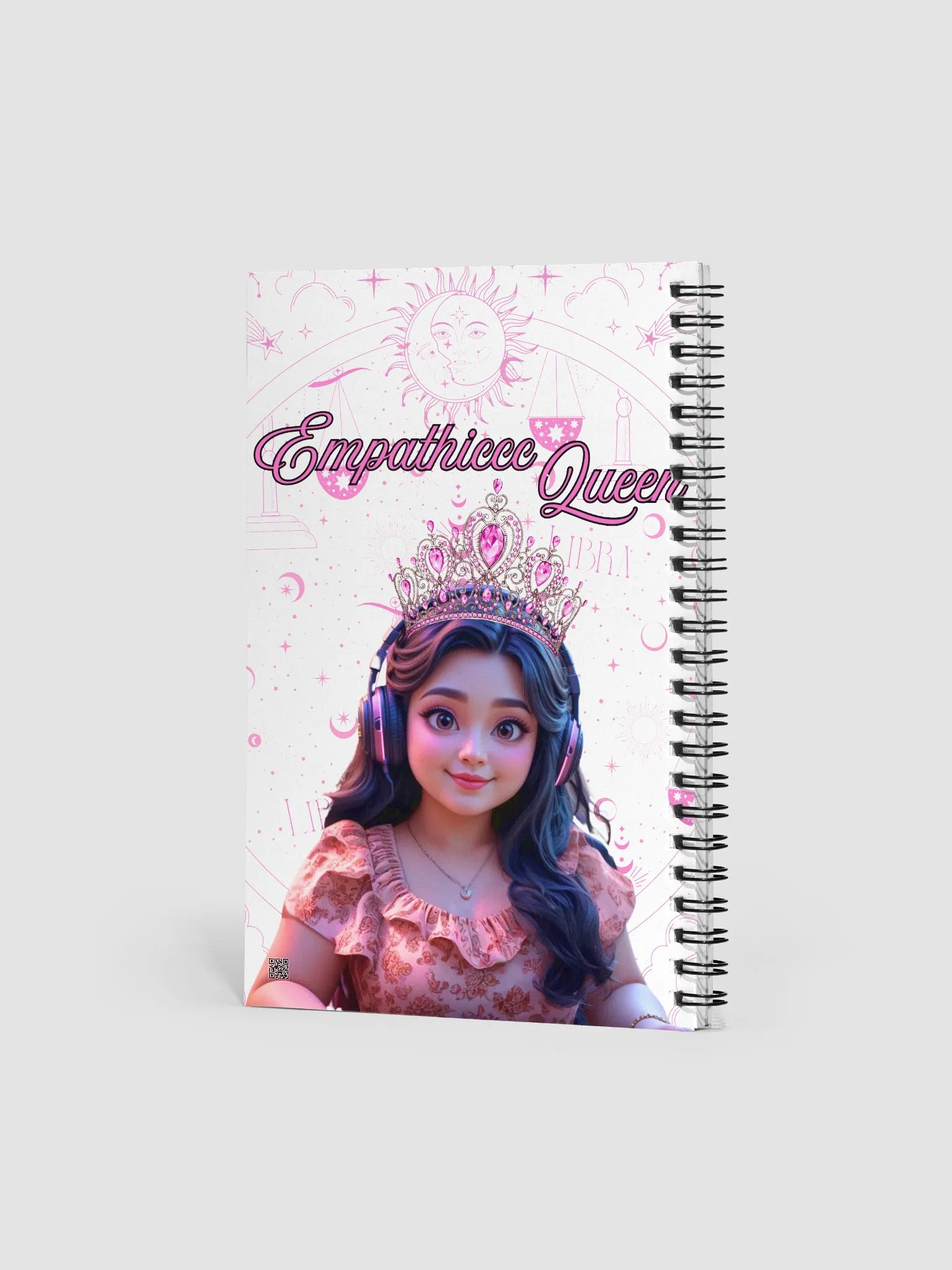 EmpathicccQueen Spiral Notebook product image (2)
