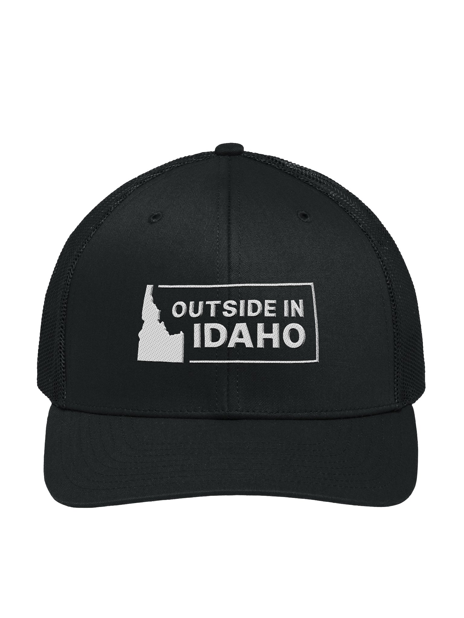 Outside in Idaho Snapback Trucker Hat product image (1)