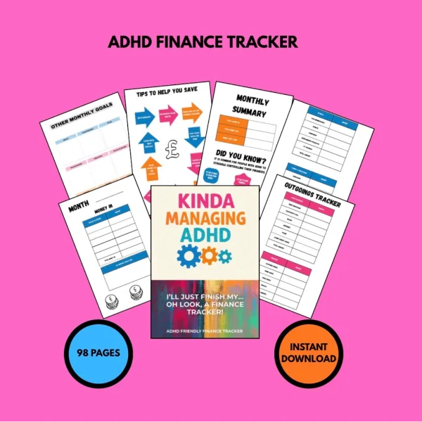 Digital ADHD Finance Tracker product image (1)