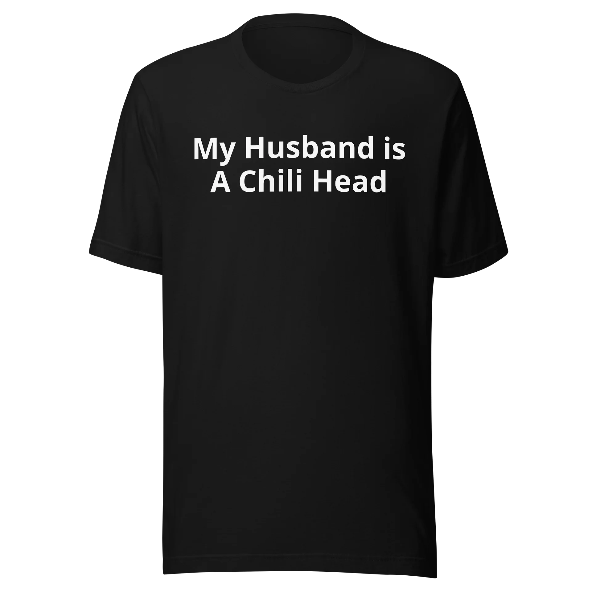 Women's My Husband Is A Chili Head "Plain Text" product image (1)