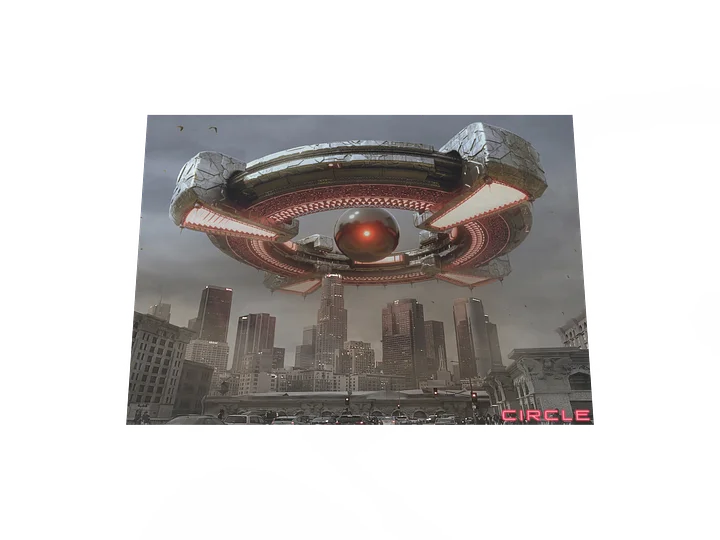 CIRCLE: "Alien Ship" 3D Key Shot (Bottom View) product image (1)