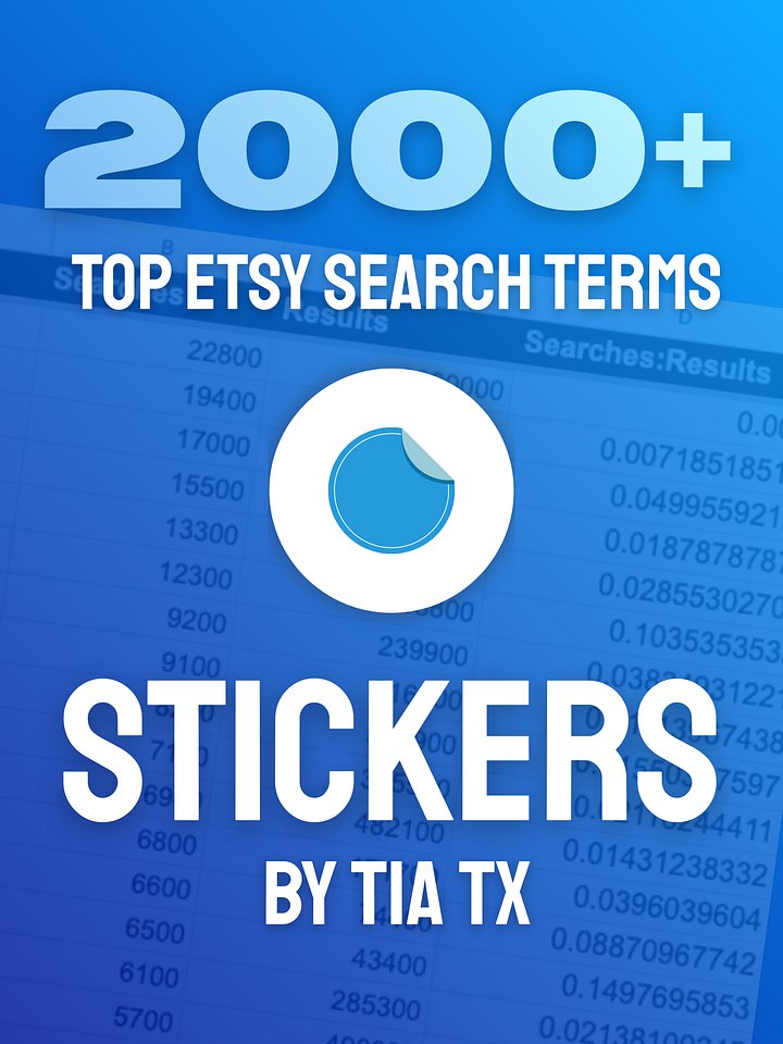 Top Etsy Sticker Search Terms product image (1)