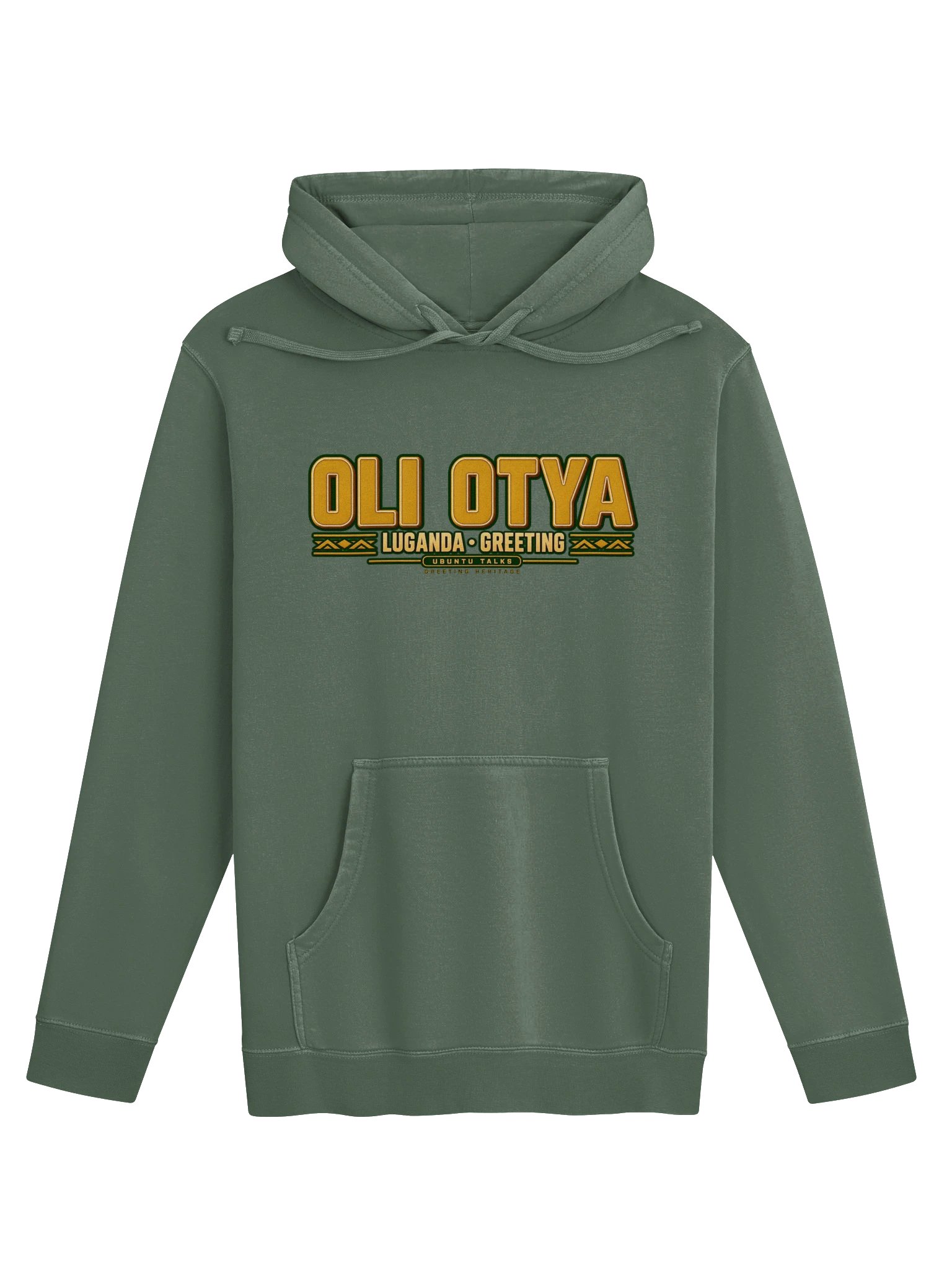 Greeting Heritage — OLI OTYA | Luganda Washed Hoodie product image (1)