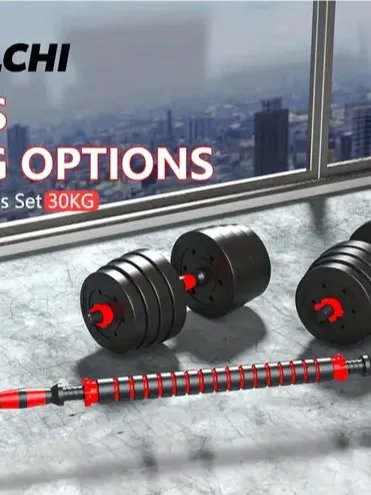 Dumbbells Barbell Set 30KG product image (4)