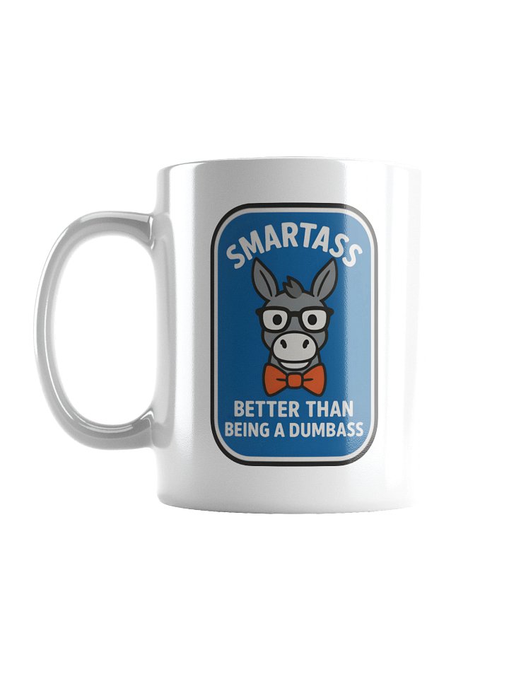 🫏 Smartass Donkey Coffee Mug product image (1)