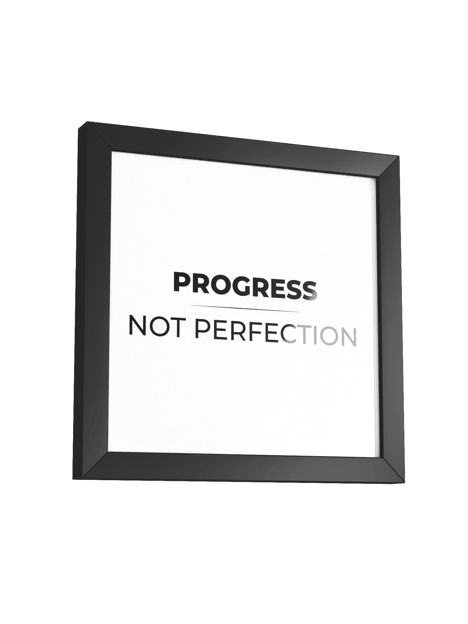 Framed Reminder - Progress. Not Perfection product image (5)
