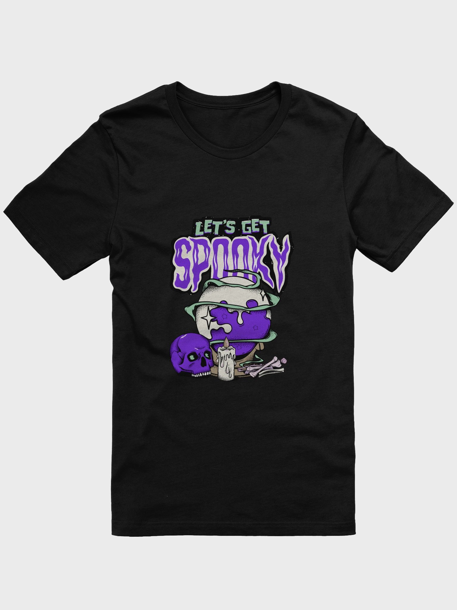 Spooky Skulls & Swirls T-Shirt product image (1)