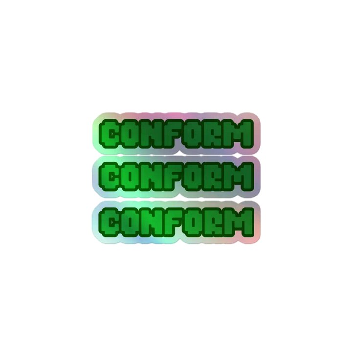 Conform Holographic Stickers product image (1)
