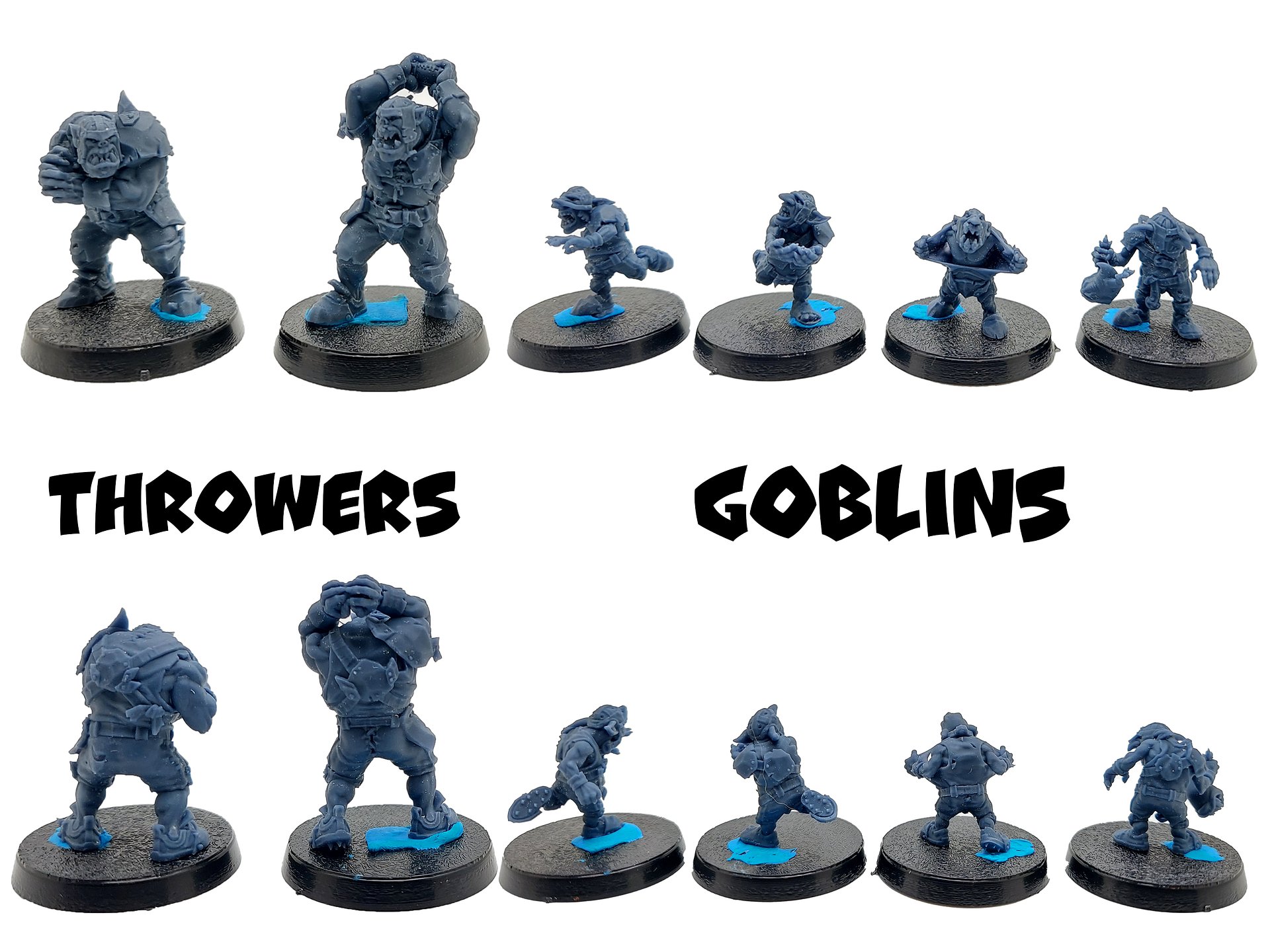 Scrap Orcs Fantasy Football Team - Brutefun Miniatures product image (5)