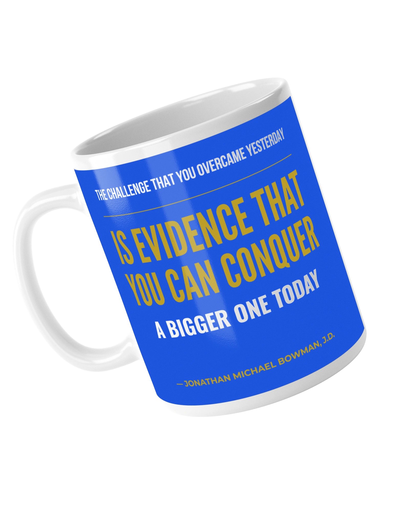The Challenge | 20 oz Glossy Inspirational Ceramic Mug product image (3)