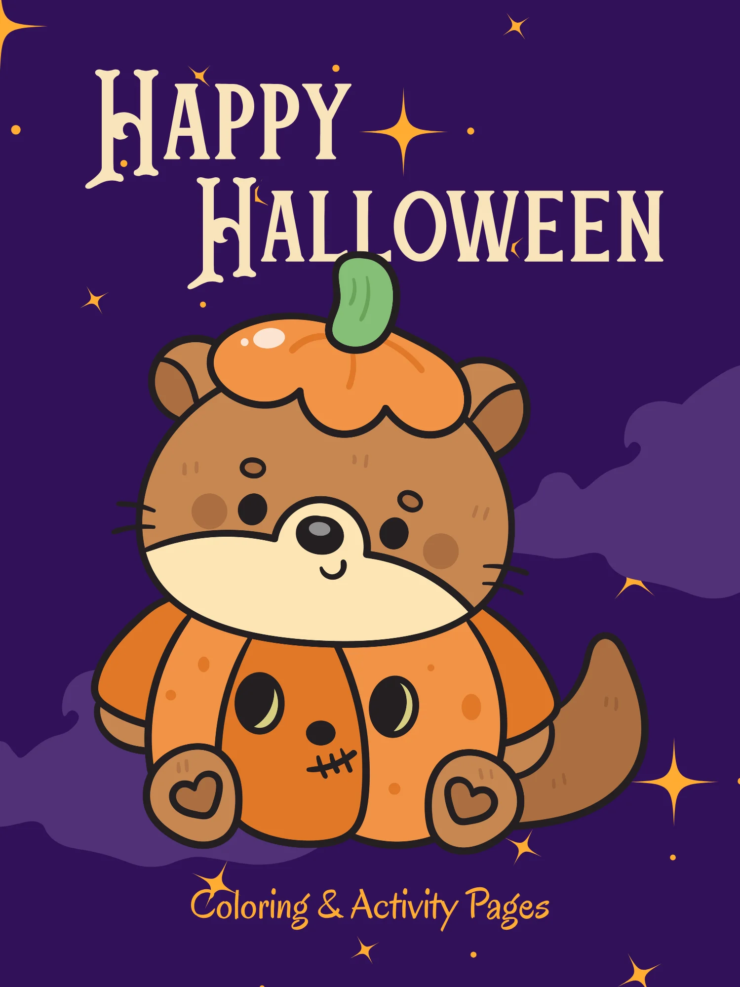 Halloween Coloring and Activity Book product image (1)