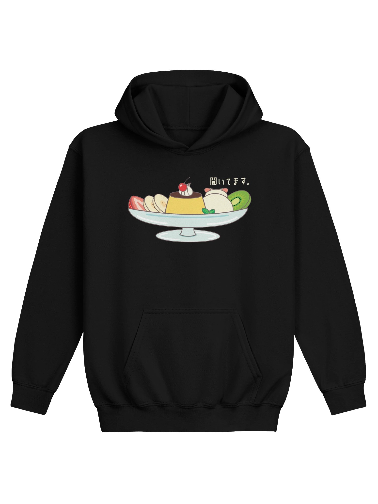 Pudding A La Mode Cat - Unisex Youth Hoodie product image (1)