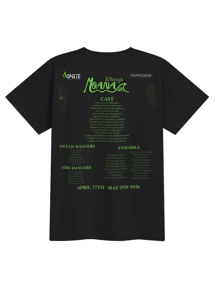 Ignite Theatrical’s Moana JR Official Youth Cast T-Shirt – Limited Edition product image (2)
