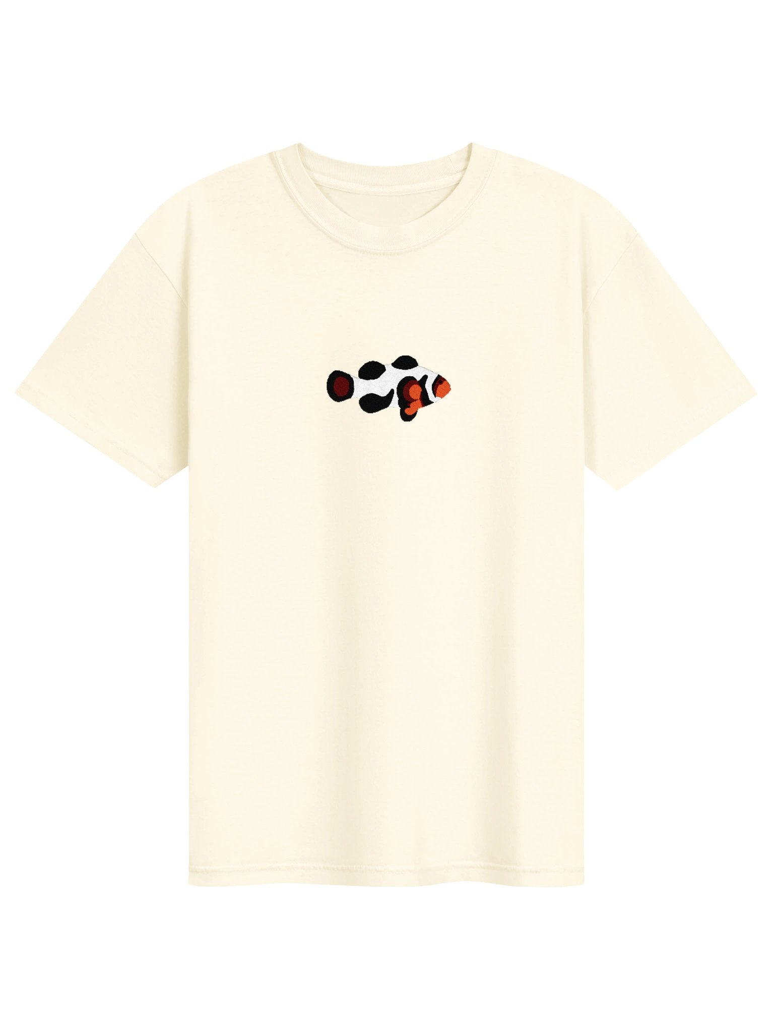 Da Vinci Clownfish Embroidered Premium Shirt | Saltwater Reef Aquarium Fish & Marine Life Apparel product image (4)